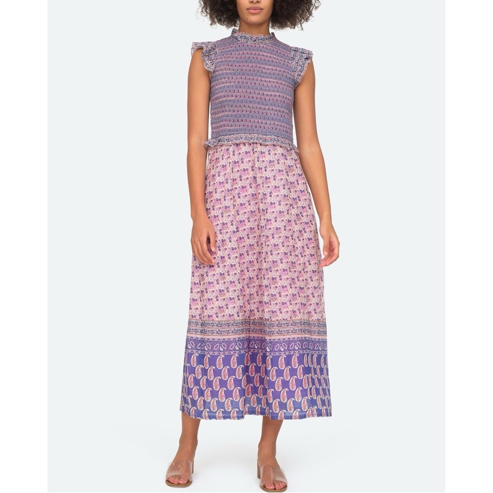 SEA NEW YORK Bianca MIDI Dress Violet